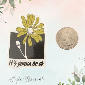 🎉 10/$10 Stickers - Adorable Daisy - Waterproof Reusable Sticker Slogan Decals